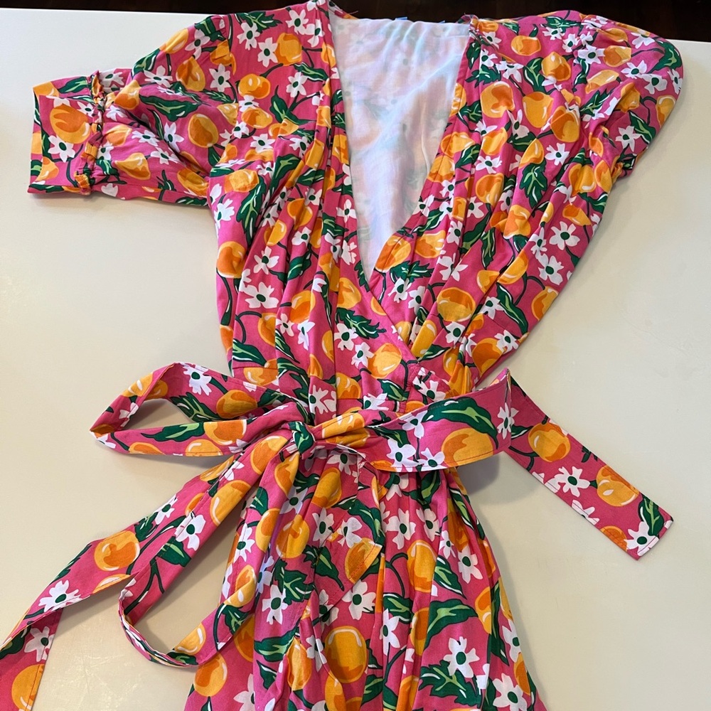 Drapper James wrap dress